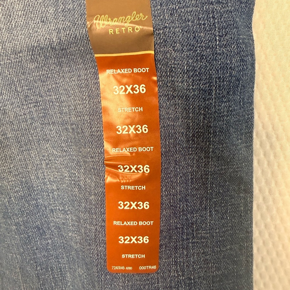 Wrangler Men's Retro Relaxed Bootcut Jeans - Picture 5 of 5